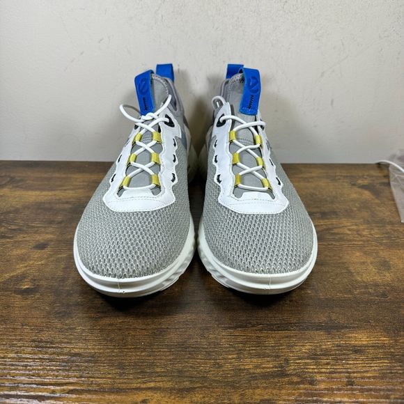 Ecco ATH-1FM Lace up Grey sneakers Men's Size 10 - 10.5 - Picture 2 of 8